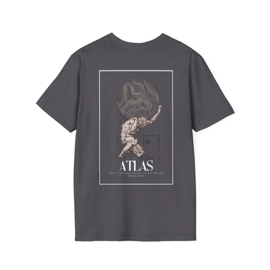 ATLAS--Holding the Wold--Unisex Softstyle T-Shirt