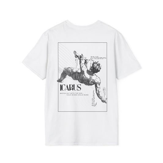 THE MYTH OF ICARUS--Unisex Softstyle T-Shirt