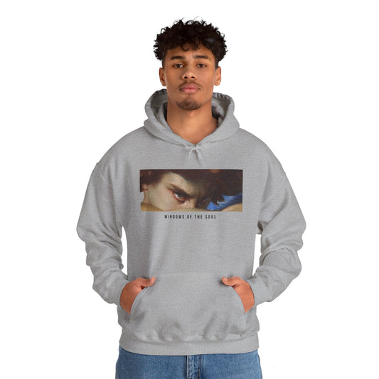 WINDOWS OF THE SOUL--Unisex Heavy Blend™ Hooded Sweatshirt