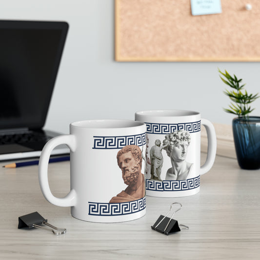 GREEK STATUES--Ceramic Mug (11oz)