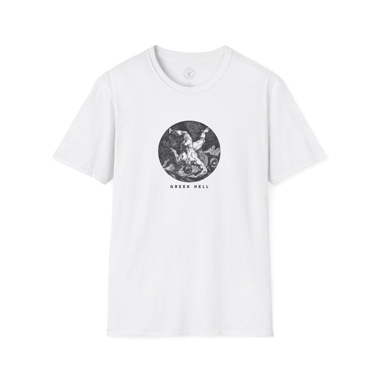 GREEK HELL--Unisex Softstyle T-Shirt