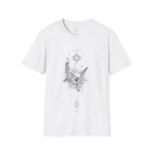 FALLING ICARUS--Unisex Softstyle T-Shirt