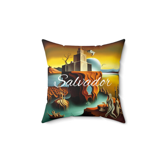 SALVADOR DALI--Spun Polyester Square Pillow