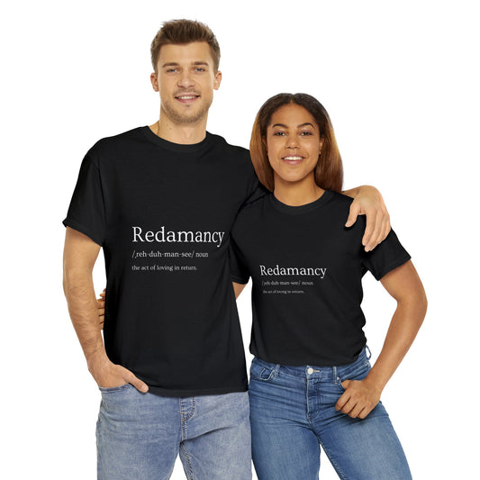 Definición de la palabra--Radamancia--Camiseta de algodón pesado 