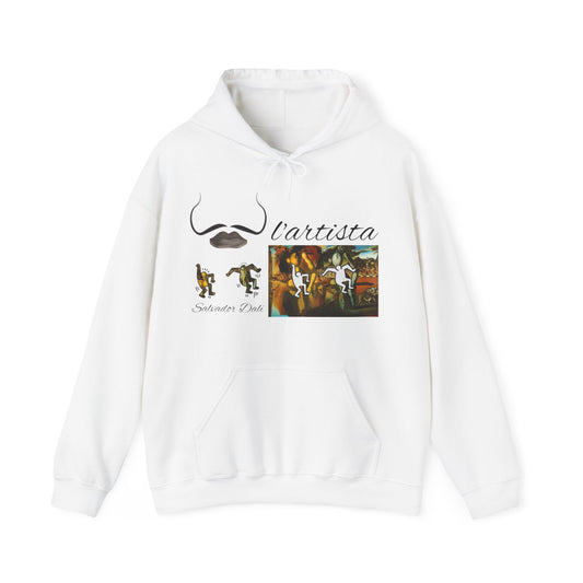 SALVADOR DALI --l'artiste-- DESIGN. Sweat à capuche unisexe Heavy Blend™