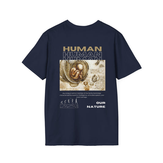 HUMAN NATURE--Unisex Softstyle T-Shirt