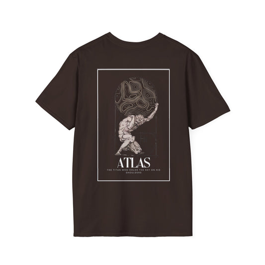 ATLAS--Holding the Wold--Unisex Softstyle T-Shirt