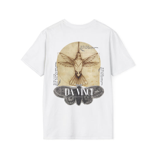 DA VINCI--and the nature--Unisex Softstyle T-Shirt