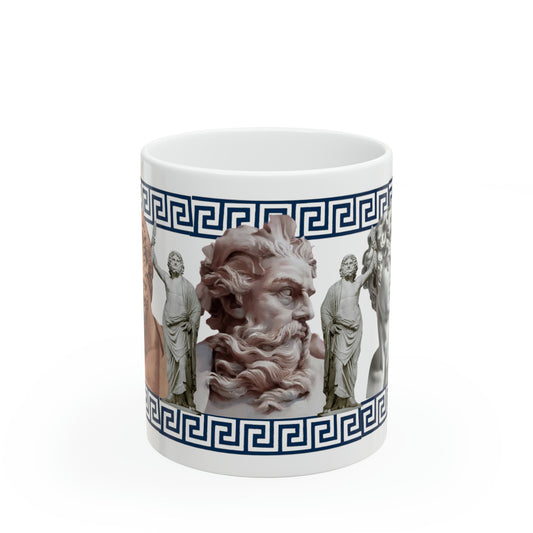 GREEK STATUES--Ceramic Mug (11oz)