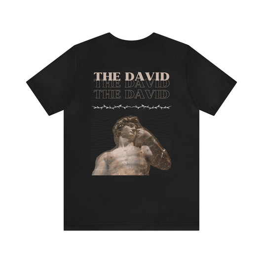 THE DAVID--Michelangelo-- Jersey Short Sleeve Tee