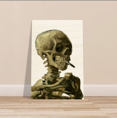 Wood Prints--Van Gogh's Skull painting