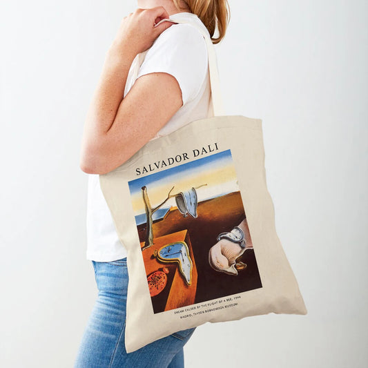 Salvador Dali Surrealism Shopper Bag Tote